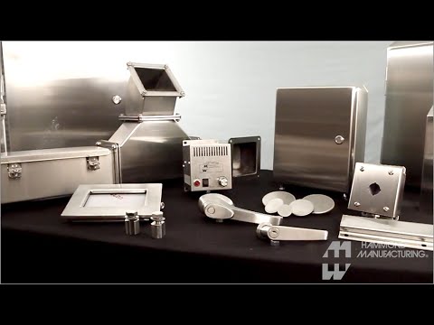 Stainless Steel Enclosure Offering from Hammond — Allied Electronics & Automation