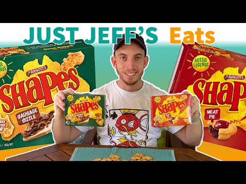 Arnott's SHAPES Sausage Sizzle and Meat Pie Review