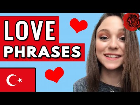 Turkish Love Words & Phrases