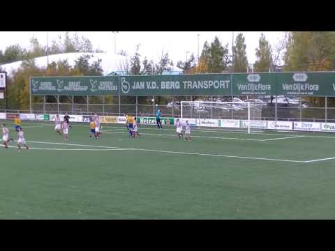 Den Hoorn JO15-1  -  FC Zoetermeer JO15-1  Deel 2;  5-11-2016
