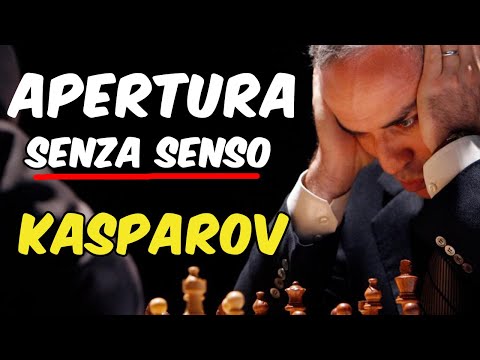 Kasparov's most ABSURD opening!