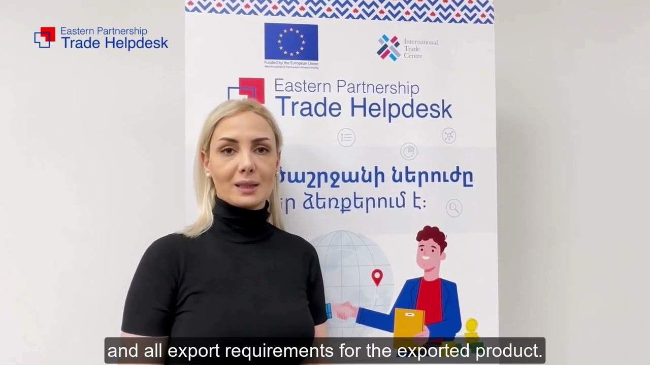 EaP Trade Helpdesk testimonial – empowering businesses in the Eastern Partnership region