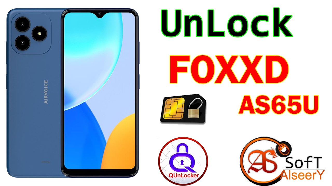 Read Code UnLock SIM Card FOXXD AS65U | BY Q-UnLocker