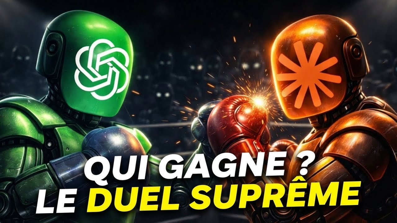 GPT5 Codex vs Claude Code Opus 4.5 - Comparatif vidéo