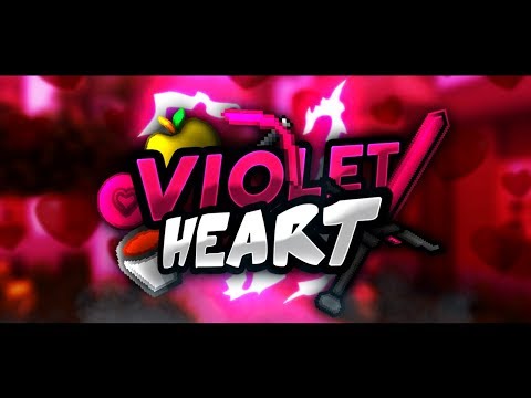 Lemo Masters - Minecraft: Violet Heart 128x PvP Texture Pack | 1.7/1.8/1.9 MC Resource Pack Rose