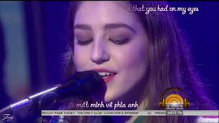 [Vietsub + Lyrics] Birdy - Tee Shirt (Live on Today Show)