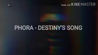 PHORA - DESTINY&#39;S SONG [SUBTITULOS ESPAÑOL &amp; LYRICS]