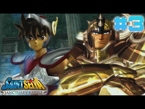 Saint seiya sanctuary battle (PS3) #3 Pegasus Seiya Vs The Gold Saint Taurus Aldebaran