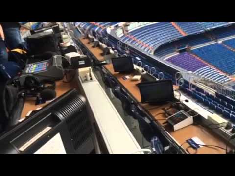 Veja onde trabalham as equipes de TV na transmissão de jogo do Real em Madri