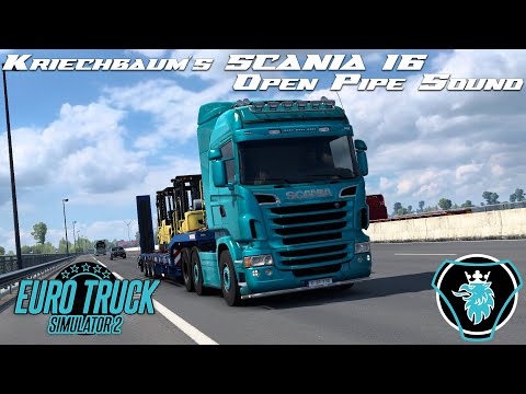 Open Pipes on a DC13 I6?! | ETS2 1.40 Beta | SCANIA R490 Open Pipe | Bayonne - Bordeaux