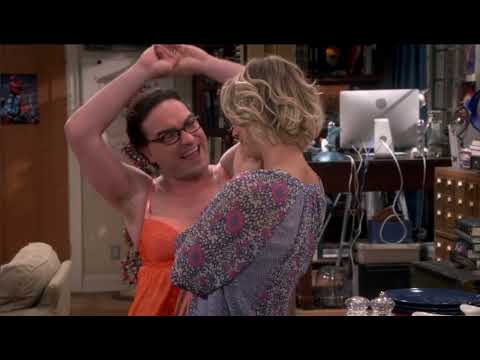 Johnny Galecki doing naughty carrot dance in tbbt #tbbt #johnnygalecki #kaley #the bing bang theory