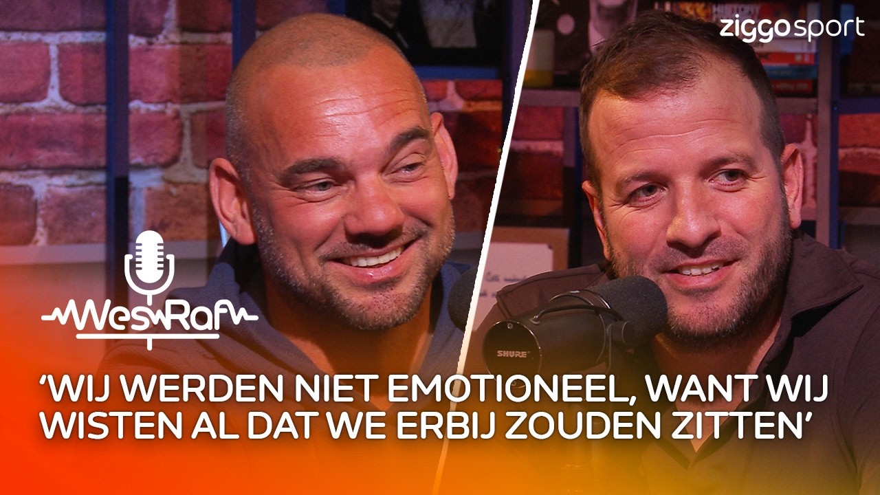 Van der Vaart: "Tegenwoordig kan ik al huilen bij Married at First Sight!" 😅 | Wes & Raf