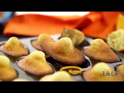 Madeleines à l'orange - CUISINE LIH LIH