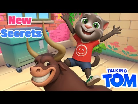 Tom vs The Bull – Who Wins? Talking Tom 2.0 New Secrets Revealed Gameplay 