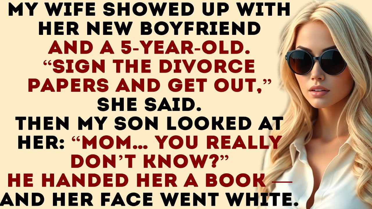 My Wife Introduced Her New Boyfriend And His Kids To End Our Marriage But My Son's Words Stunned Her