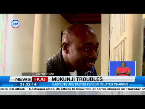 An MP and two others were arrained in court over protests, facing charges related to terrorism