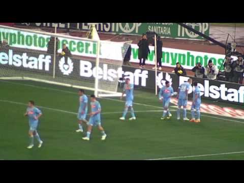 Rigore Cavani da angolazione Inedita