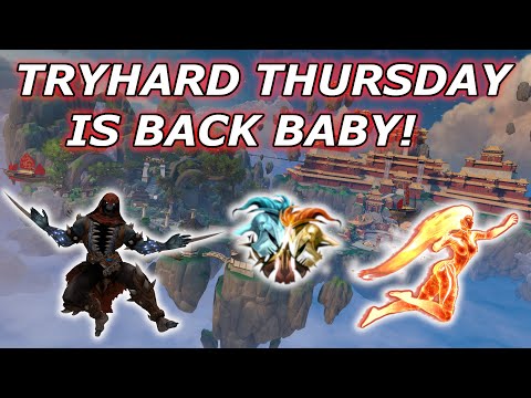 TRYHARD THURSDAY IS BACK BABY! 6 GAMES IN THIS VIDEO! - Season 8 Masters Ranked 1v1 Duel - SMITE
