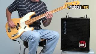Video thumbnail for TC Electronic BG250-112 250W 1x12 Bass Combo Amp by Musician's Friend
