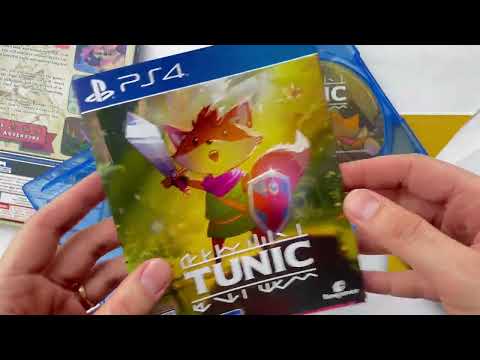 TUNIC Deluxe Edition - PlayStation 4 - Unboxing