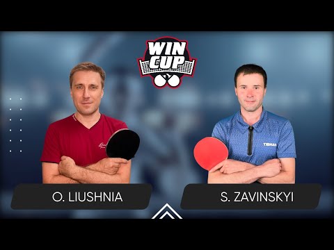 18:30 Oleksandr Liushnia - Serhii Zavinskyi West 3 WIN CUP 11.05.2024 | TABLE TENNIS WINCUP