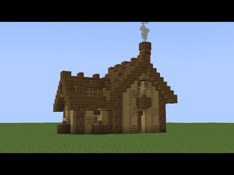 Insane Minecraft Starter House Build!