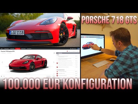 Meine 100.000 Euro Porsche Cayman 718 GTS Konfiguration mit Versicherungscheck