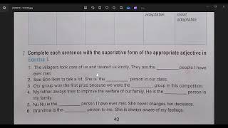 Grade 8 English Unit 4 Lesson 3