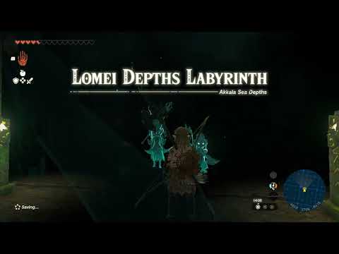 How to open the Lomei Labyrinth Chasm Gate in Zelda: Tears of the Kingdom