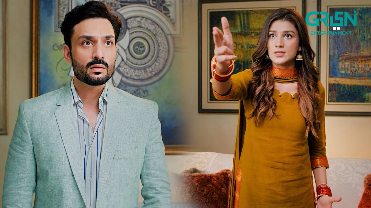 Kambakht Daku Ne Mujhe Bewa Kar Diya 🙈 Main Zameen Tu Aasmaan | Feroze Khan - Hiba Bukhari