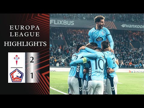 Celta Vigo - Lille | 2-1 | Highlights | Europa League 2025-26 | celta lille