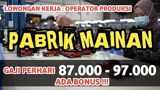 Download lagu LOKER PABRIK MAINAN || LOWONGAN KERJA HARI INI mp3 Download lagu LOKER PABRIK MAINAN || LOWONGAN KERJA HARI INI mp3