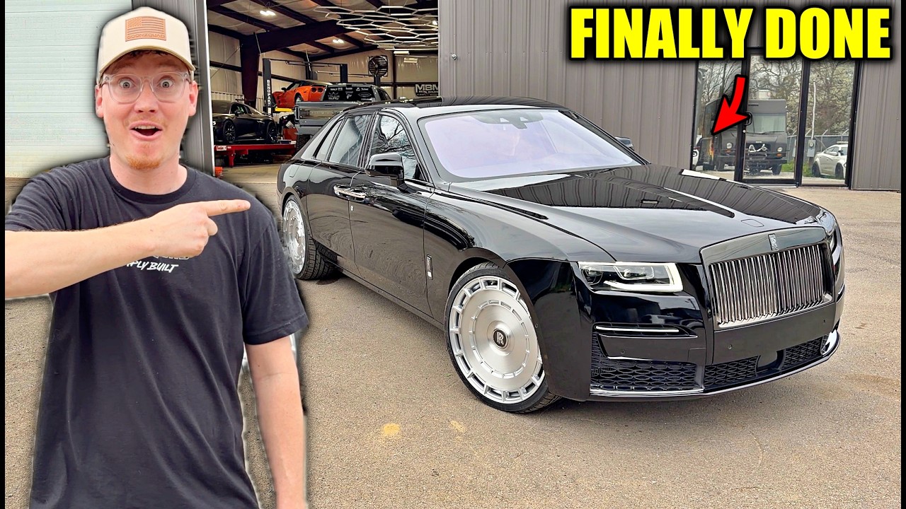 After 1 Year... Our Wrecked Rolls Royce Ghost Is DONE