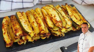 ¡QUE DELICIA! ¡Con solo un calabacín y un poco de imaginacion!