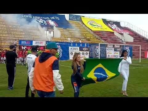 06 11 2022 Cerimônia Semi Final da 8° Copa Martins Neto 2022 - MEC x Biqueira, entrada dos times