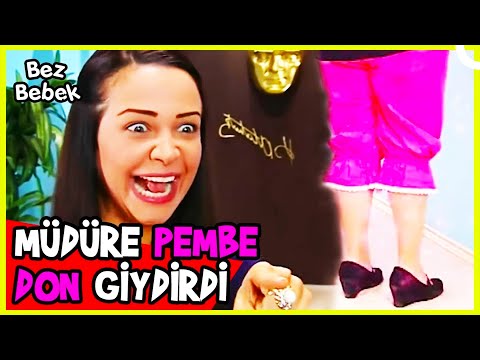 NANA, MÜDÜRE SİHİRLE PEMBE PİJAMA GİYDİRDİ! - Bez Bebek 79. Bölüm