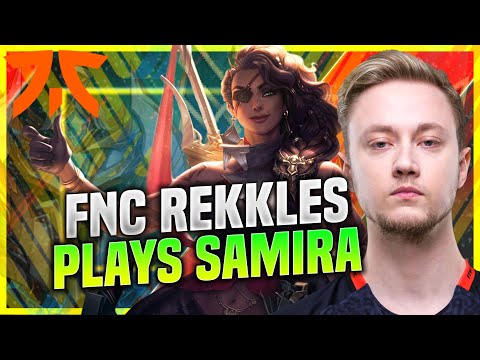WHEN REKKLES PICKS SAMIRA! - FNC Rekkles Plays Samira ADC vs Samira! | Challenger TV