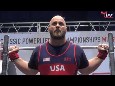 Dennis Cornelius - 968.5kg 1st Place 120kg - IPF World Classic Powerlifting Championships 2017