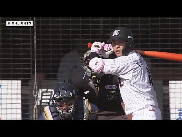 4月7日 千葉ロッテマリーンズ 対 オリックス・バファローズ ハイライト