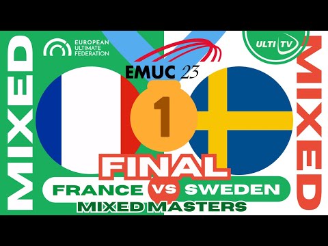 France (FRA) vs Sweden (SWE) —🥇 GOLD MEDAL 🥇—  MIXED MASTERS — EMUC 2023 Bologna, Italy