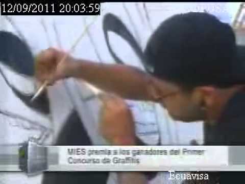 PREMIACIÓN PRIMER CONCURSO NACIONAL DE GRAFFITI "PINTEMOS NUESTRA VOZ 2011"