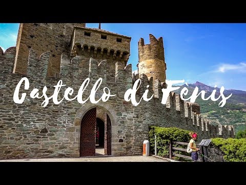 Viaggi in camper - CASTELLO DI FÉNIS (AO) -