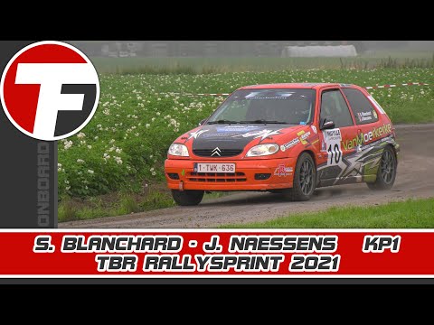 Onboard | S. Blanchard - J. Naessens | KP1 | TBR Rallysprint 2021