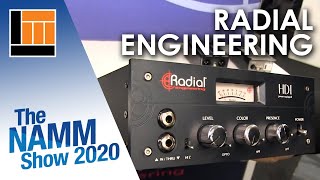L&M @ NAMM 2020: Radial Engineering