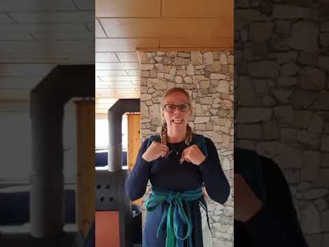 Mysol auf dem Rücken