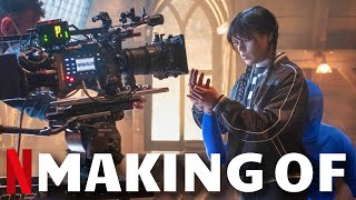 Making Of WEDNESDAY Part 2 - Best Of Behind The Scenes &amp; On Set Bloopers With Jenna Ortega | Netflix