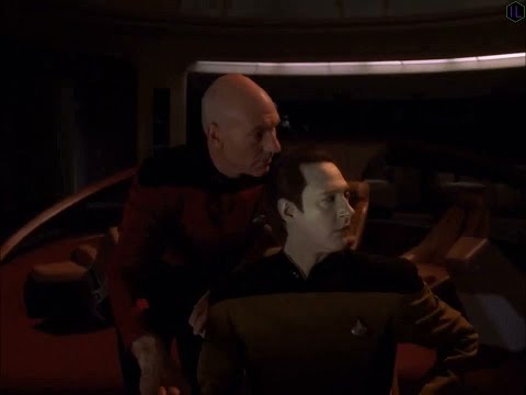 Star Trek : TNG -Picard Provokes a Mutant and Gets  Pounced