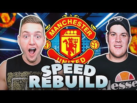 MANCHESTER UNITED SPEED REBUILD! FIFA 18 Career Mode