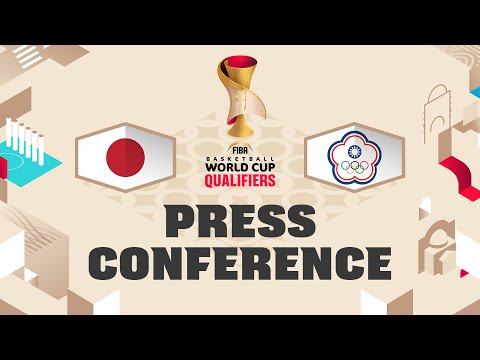 Japan v Chinese Taipei - Press Conference | FIBA Basketball World Cup 2027 Asian Qualifiers