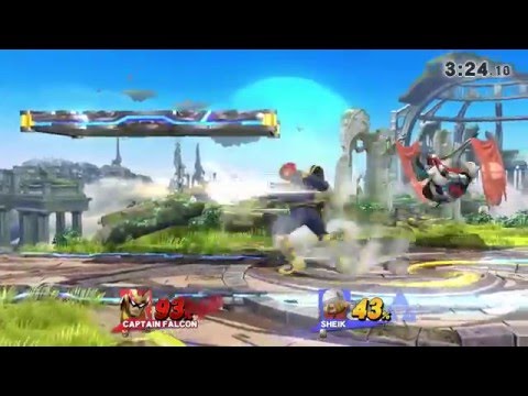Laf. Sm4sh @ SnB 2 - Ben (Capt. Falcon) vs. Harlow (Sheik)
